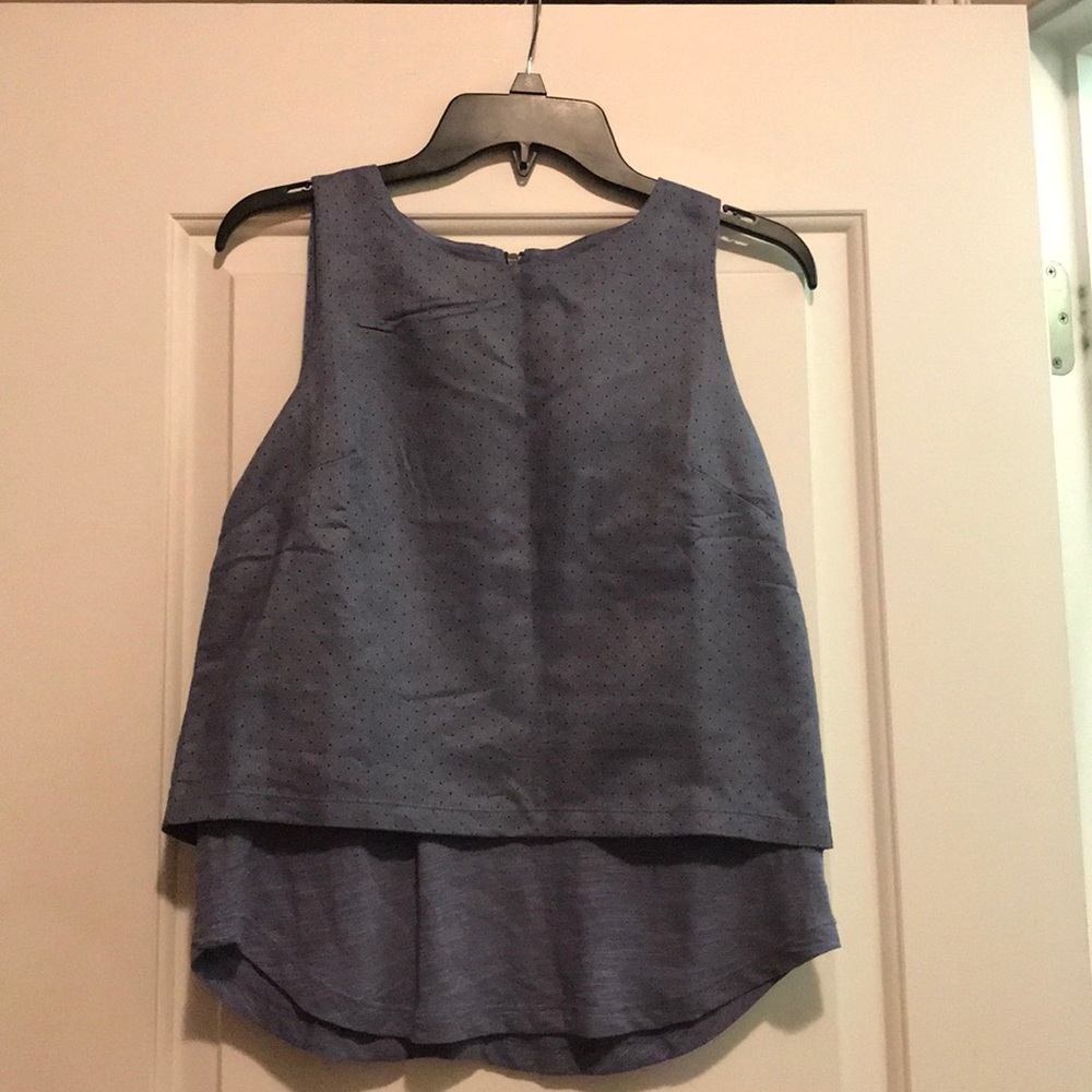 Banana Republic suede like top